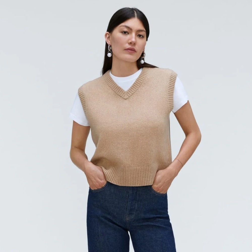 Everlane The Cashmere Vest